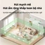 EXYT máy hút ẩm công nghệ bán dẫn 1L - chế độ ngủ êm ái, đèn LED 7 màu, tự ngắt khi đầy, dùng phòng ngủ phòng tắm