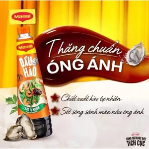 Dầu hào cao cấp Maggi chai 700ml , 1 bước xào , óng ánh chuẩn nhà hàng