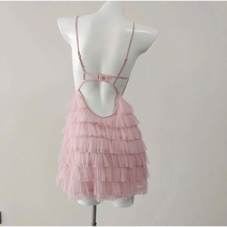 V62 Váy ngủ Slip Dress có đệm ngực phong cách sang trọng gợi cảm quyến rũ va ngây thơ từ Phương Lịn Underwear