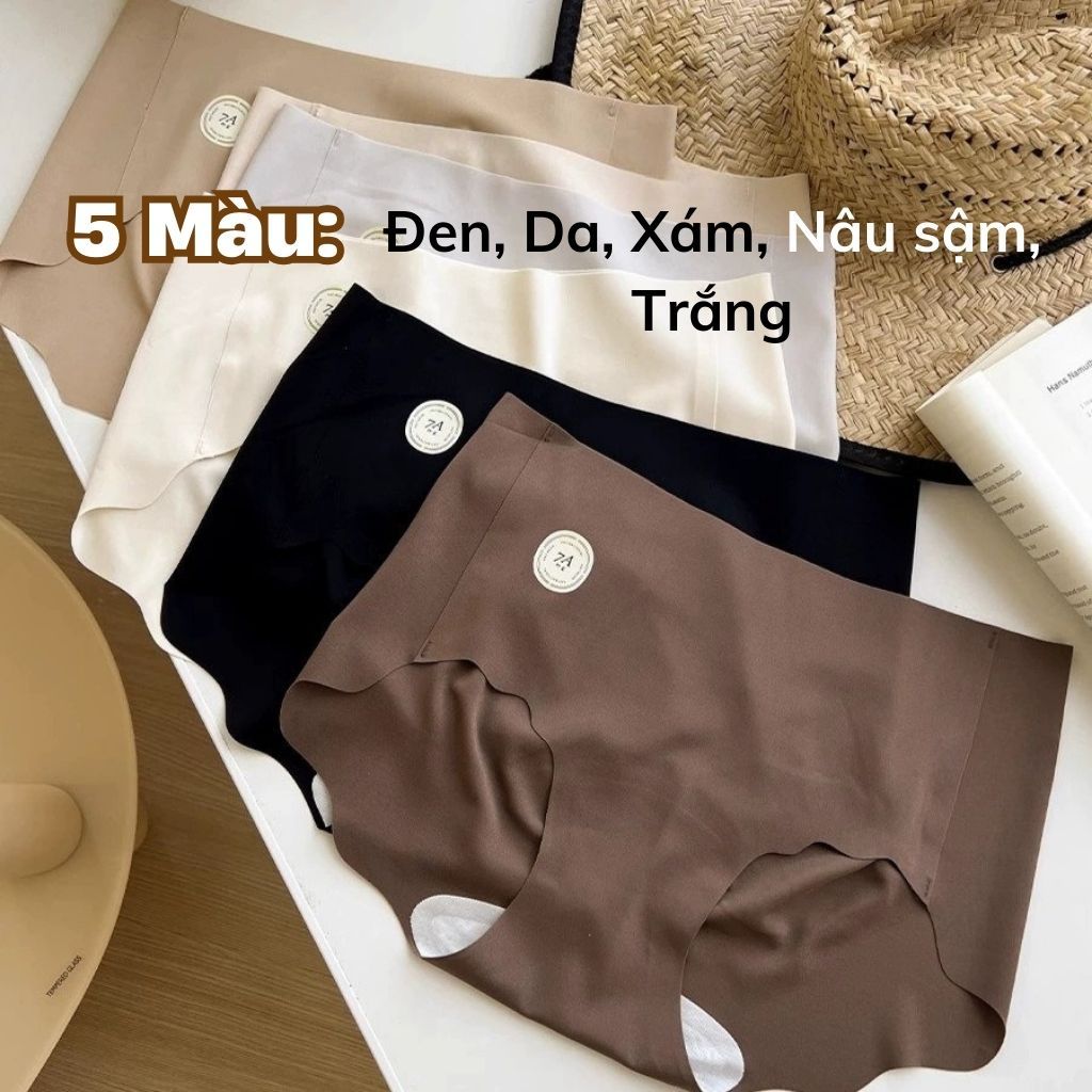 Quần lót nữ su đúc không đường may tàng hình cạp vừa tôn dáng đáy lót cao cấp khử mùi LANIXA L074