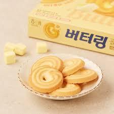 Bánh quy bơ haitai butter ring cookie 194g - 해태 버터링 골드 194g
