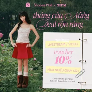 [NEW ARRIVAL] DOTTIE - Chân váy mini xếp ly - Đỏ - S0303