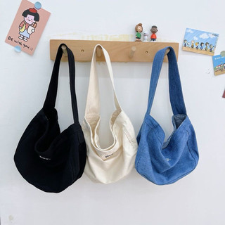 Túi vải denim đeo vai phong cách hàn quốc cho bé