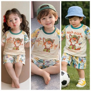 COMBO 4 BỘ CỘC TAY THUN LẠNH HÌNH SÓI