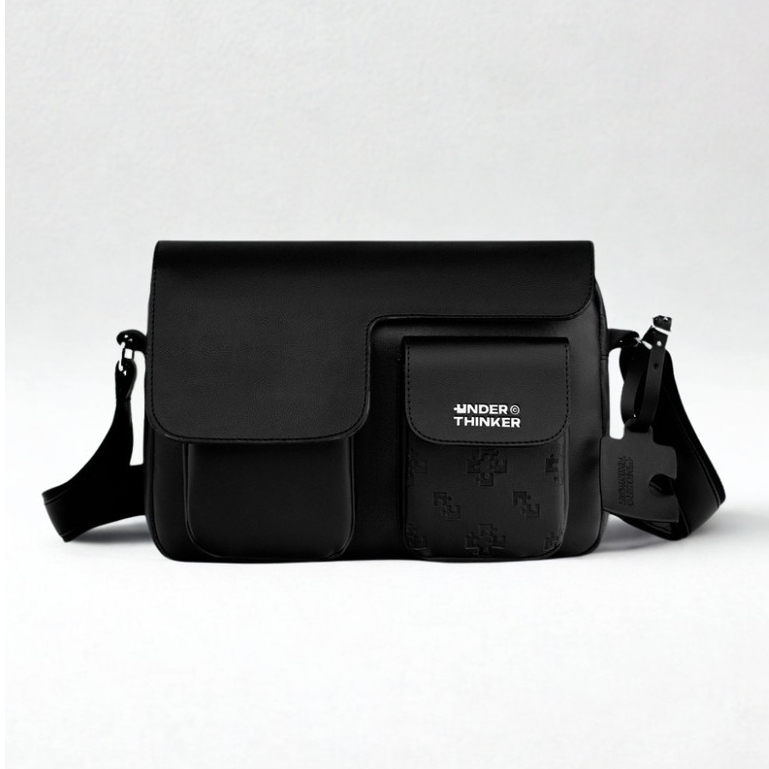 Túi Đeo Chéo Underthinker Dante Strap Bag Da PU Nam Nữ Monogram Dập Chìm Cao Cấp Chính Hãng