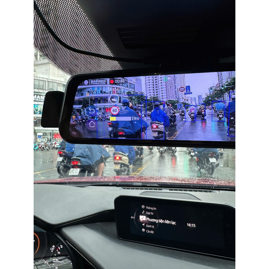 CAMERA HÀNH TRÌNH Ô TÔ N6GPS TÍCH HỢP AI ĐỌC BIỂN SỐ XE CẢNH BÁO TỐC ĐỘ CÓ GPS CÓ KẾT NỐI ĐIỆN THOẠI BẢO HÀNH 12 THÁNG
