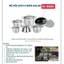 K227_ Bộ nồi inox Kailer 6 món KL-BN06 KL-6666