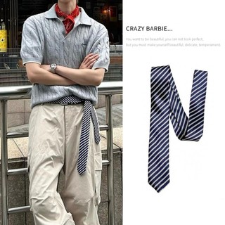 Khăn đa năng làm cà vạt, thắt lưng, choàng cổ hoạ tiết caro, sọc trendy nhiều mẫu cho nam nữ PKK06