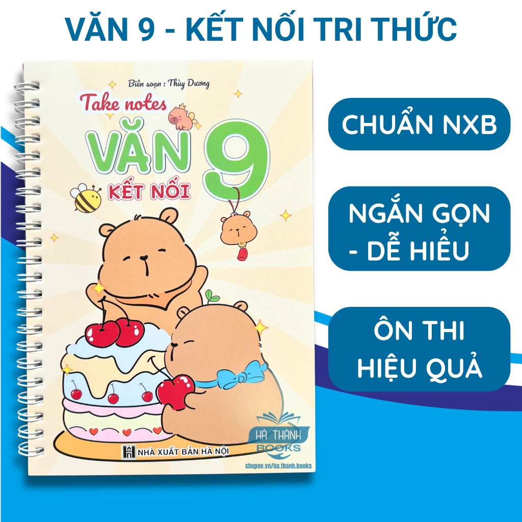 Sổ Tay Take Note Văn Lớp 9 Kết Nối Tri Thức – Sổ Ôn Tập Ngữ Văn 9 Tóm Tắt Tác Phẩm Luyện Thi Vào Lớp 10