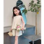 Set đồ bé gái, đồ bộ bé gái chất đũi nhăn mềm, mịn, mát màu kem, hồng siêu xinh hottrend cho bé BT7