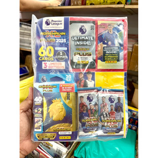 [ Mega Multi Pack Plus 2025 ] Túi Gói Thẻ Mega Multi Pack Panini Adrenalyn XL Permier League Plus 2025 24/25 ( 60 Thẻ )