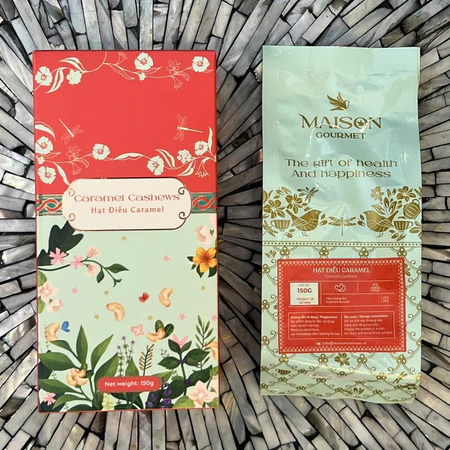 Hạt Điều Caramel Maison Gourmet - Vị Ngon Khó Cưỡng