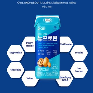 Sữa đạm pha sẵn DAESANG WELLIFE Mymeal Nu Protein Orignal vị nguyên bản hộp 190ml