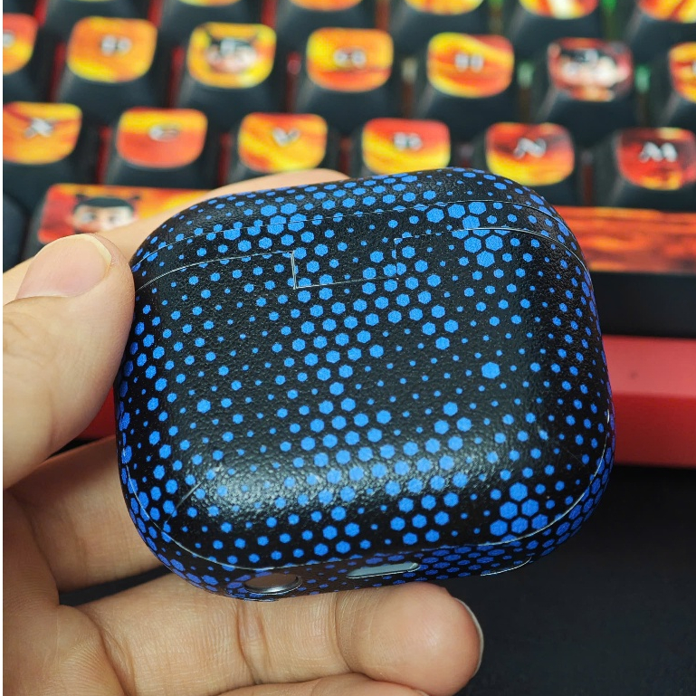 Skin dán tai nghe Samsung Galaxy Buds 3, 3 Pro | Film 3M vân nổi | Chống trơn trượt