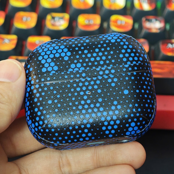 Skin dán tai nghe Samsung Galaxy Buds 3, 3 Pro | Film 3M vân nổi | Chống trơn trượt