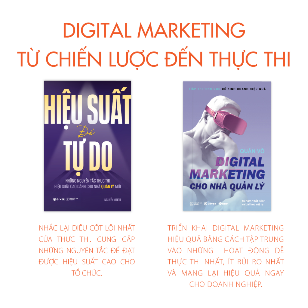 Sách - Combo Digital Marketing - Từ Chiến Lược Đến Thực Thi