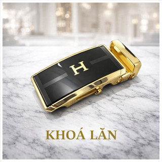 Mặt Khóa Thắt Lưng Nam Dạng Lăn CHo Dây 3,5cm Trở Xuống