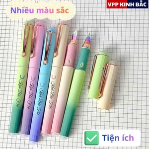 Mẫu Bút F36 Hót Nhất Cho Học Sinh,Ngòi EF Cầu Vồng ,Tay Cầm Cao Su