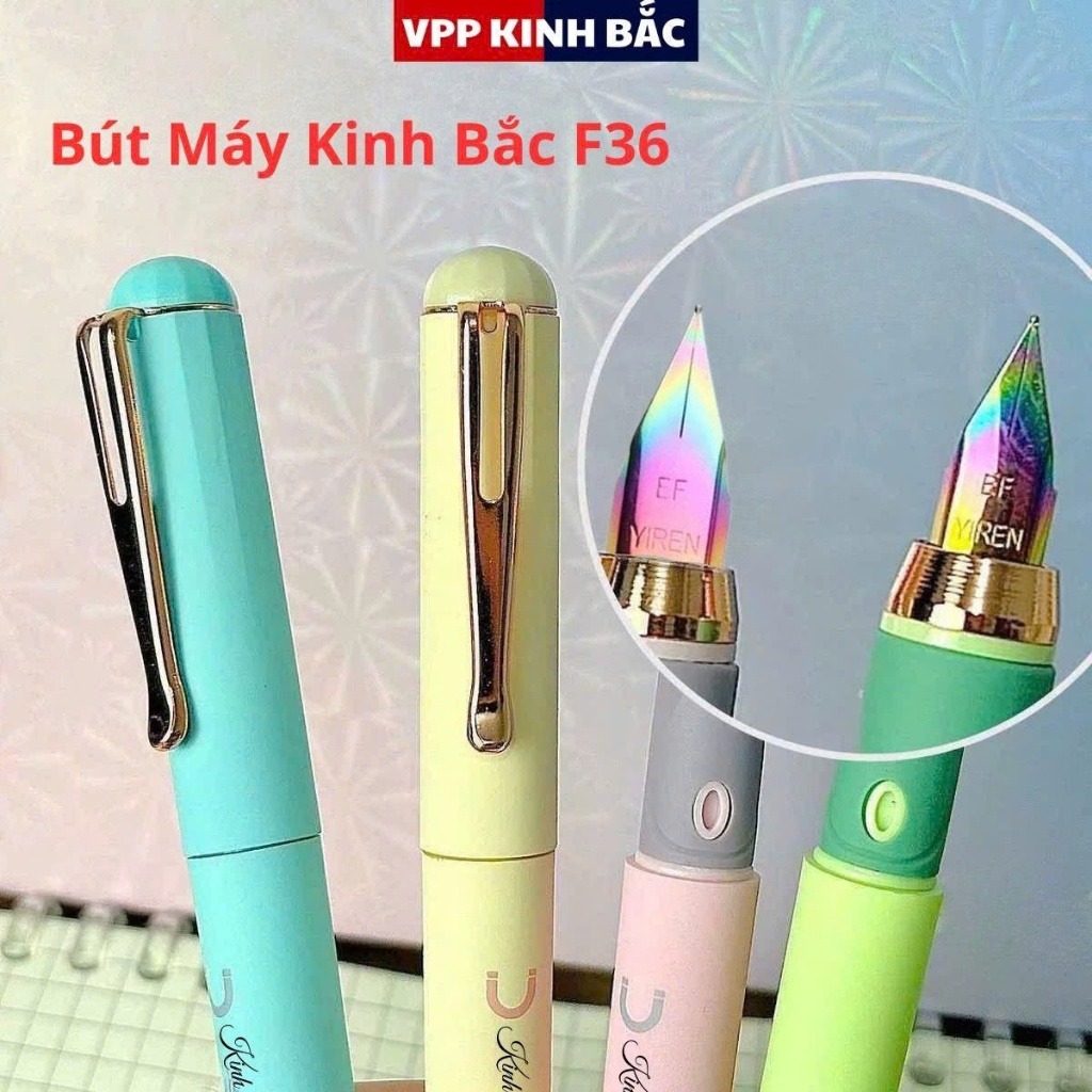 (Mẫu Hot 2026) Bút Máy Xóa Cầu Vồng -Ngòi 7 Màu Cứng, Bền, Nét Trơn Tru, Viết Êm Tay.Phù Hợp Cho Bé