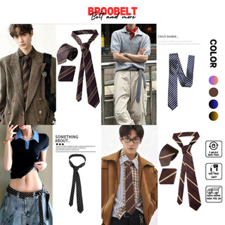 Khăn đa năng làm cà vạt, thắt lưng, choàng cổ hoạ tiết caro, sọc trendy nhiều mẫu cho nam nữ PKK06