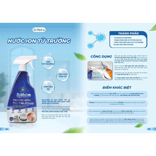Combo 2 Chai ( Nước ion đồng hữu cơ và nước ion từ trường tẩy đa năng ) Mua 2 tặng 3