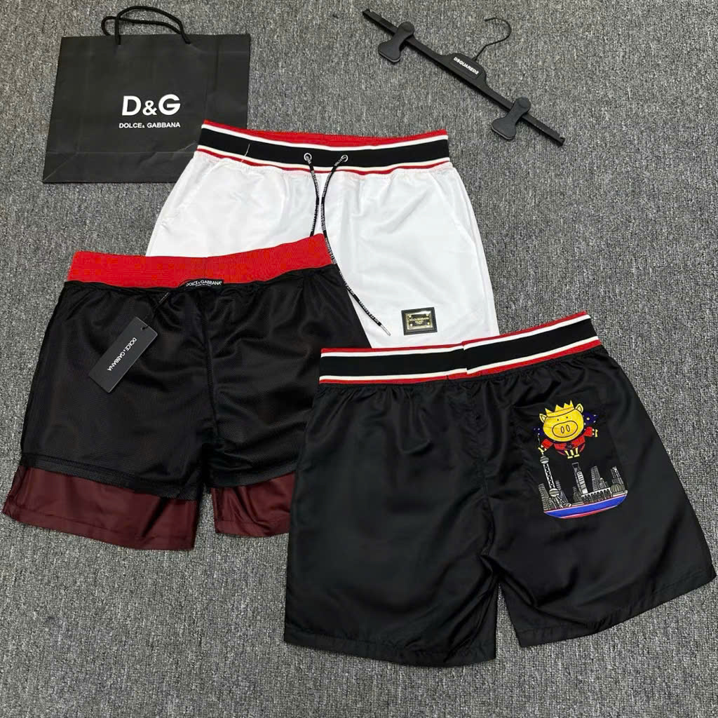 Quần Đùi Gió Heo Bay KCloset Quần Short Dù Lót Trong Dày Dặn Unisex