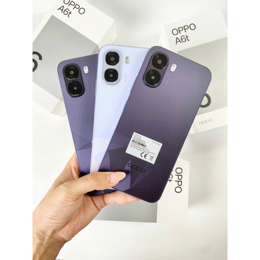 [Chính hãng] Điện thoại Oppo A6t Fullbox Mới Nguyên Seal Chip Snap Màn 120Hz Pin 6100 BH 12 Tháng