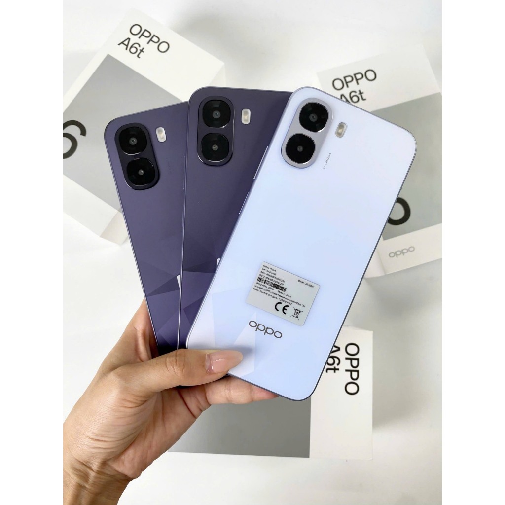 [Chính hãng] Điện thoại Oppo A6t Fullbox Mới Nguyên Seal Chip Snap Màn 120Hz Pin 6100 BH 12 Tháng