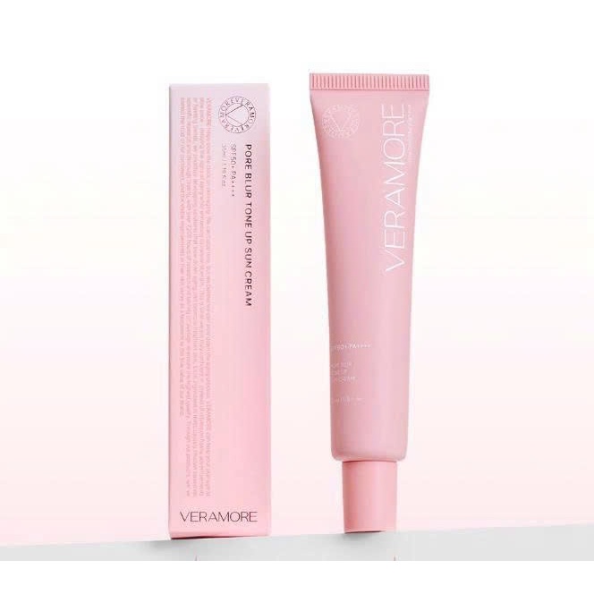 A62_ [COMBO] Serum chống nắng cấp ẩm nâng tone VERAMORE BRIGHTENING GLOWING SUN SERUM 50ml