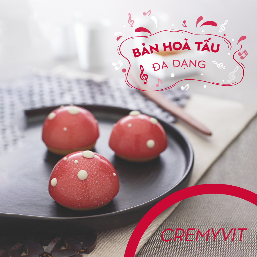 Bột trộn sẵn nhân kem su Cremyvit 1kg