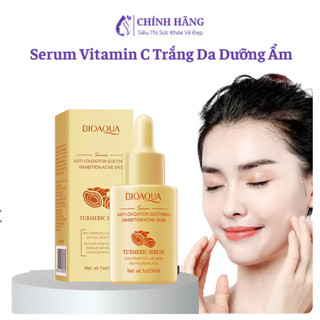 Serum sáng da mờ thâm nám Bioaqua vitamin C giúp đẹp căng bóng mịn màng ngăn ngừa lão hóa 30ml