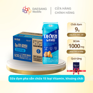 Sữa đạm pha sẵn DAESANG WELLIFE Mymeal Nu Protein Orignal vị nguyên bản thùng 30 hộp 190ml