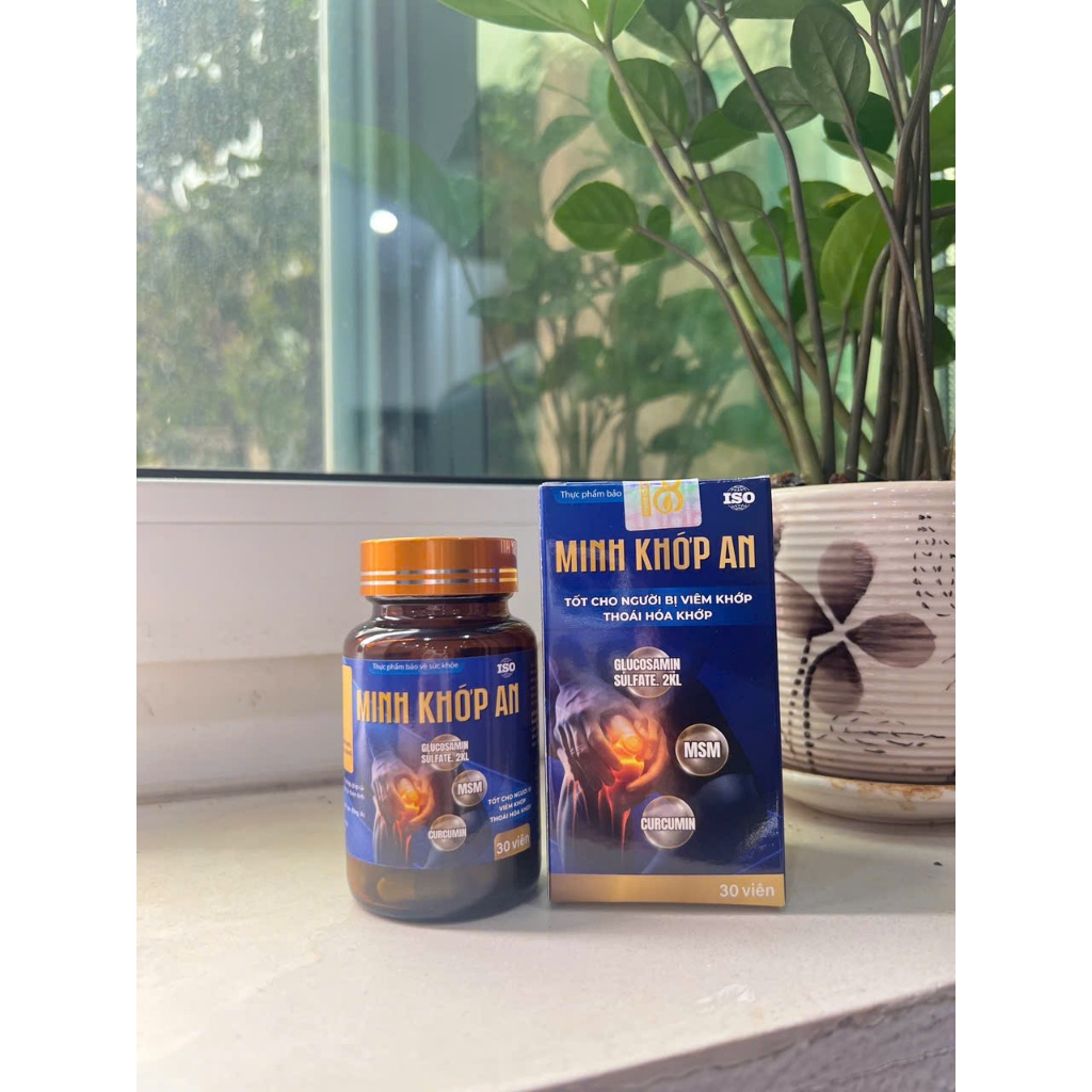 Minh Khớp An Chính Hãng Cao Cấp Hộp 30 Viên ✅ Viên uống xương khớp đau nhức xương khớp thoái hóa thoát vị tê bì chân tay