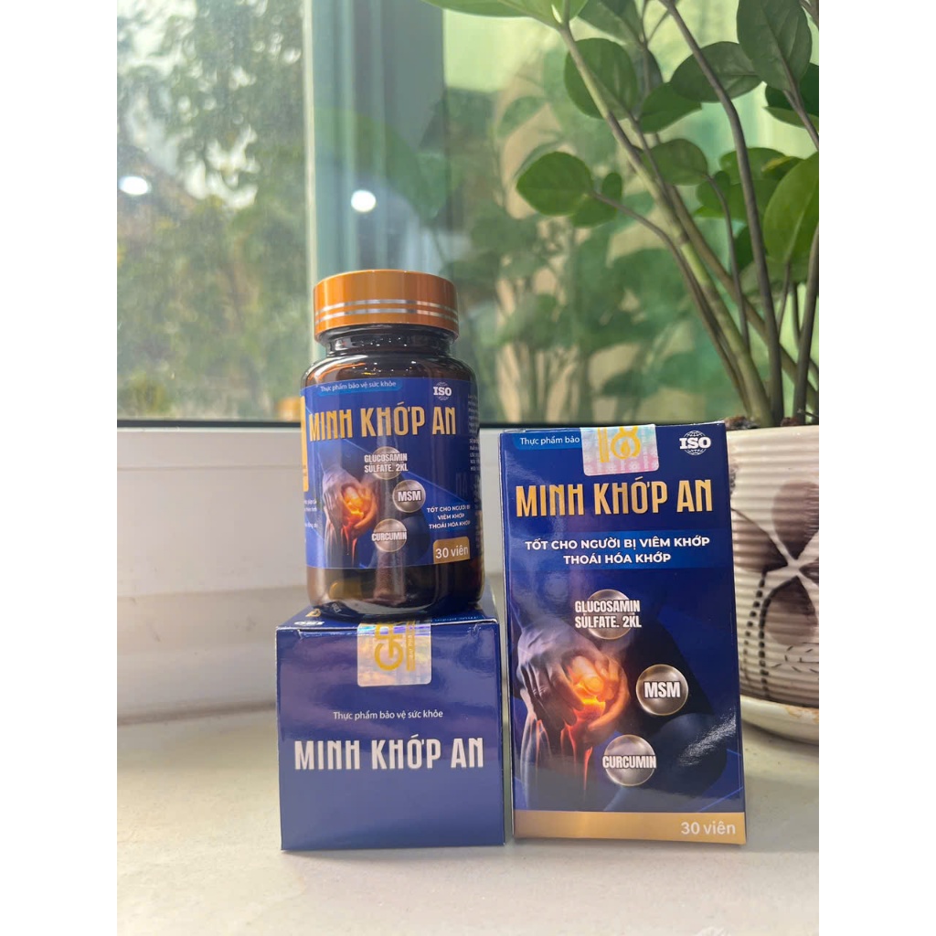 ✅ [Chính Hãng] Viên uống xương khớp Minh Khớp An Hộp 30 Viên ✅ Đau nhức xương khớp thoái hóa thoát vị tê bì tay chân