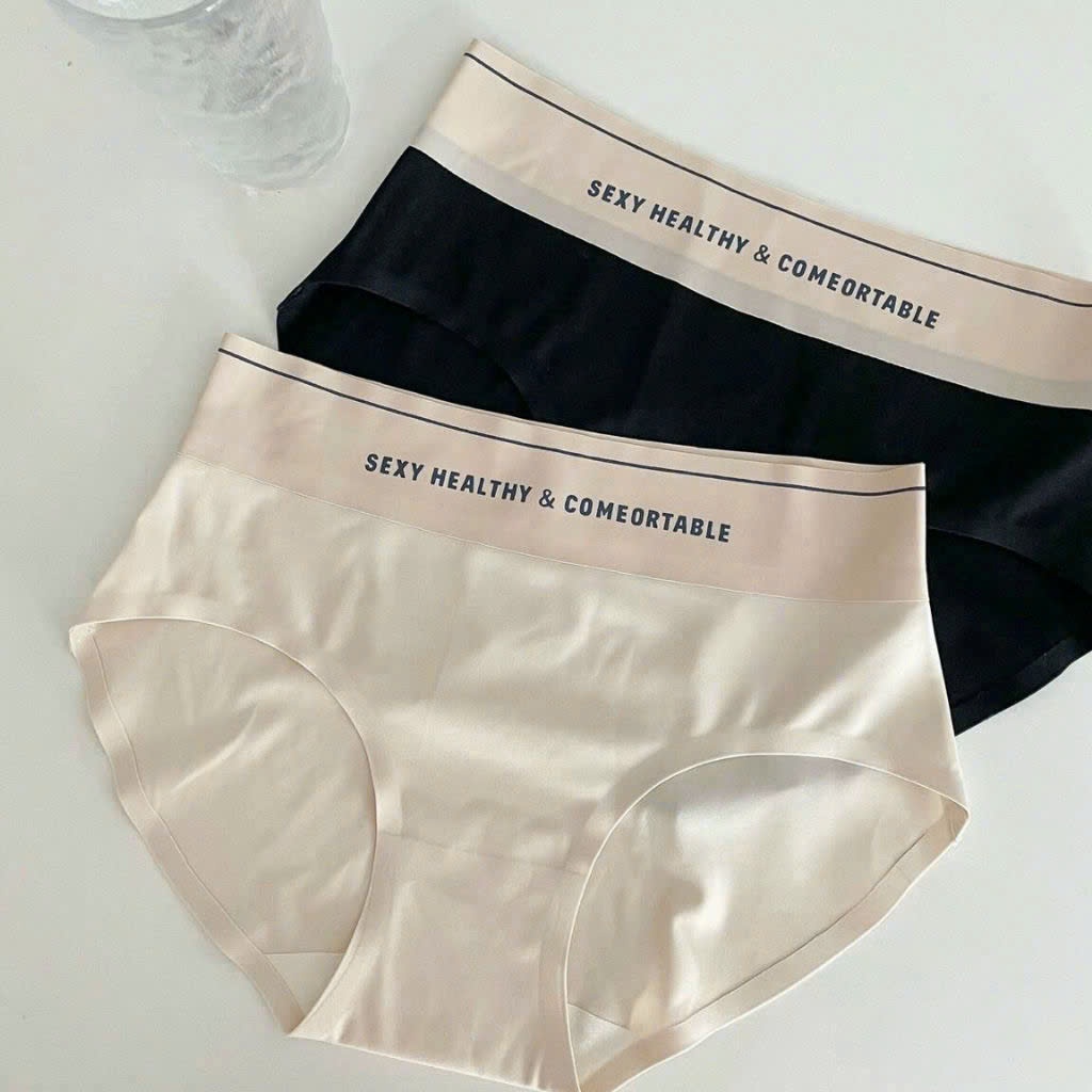 Set 10 Quần Lót Su Đúc Chữ Sexy, Quần Lót Cạp Cao Không Viền Mặc Mềm Nhẹ Như Không Mặc