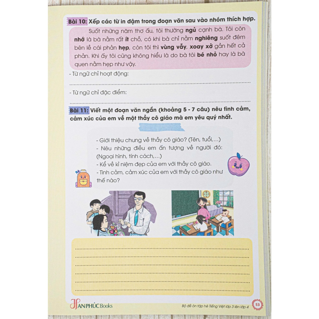 Sách - H An Phúc - Ôn Hè Vui Học Toán Hè Và Tiếng Việt Hè Lớp 3 Lên Lớp 4