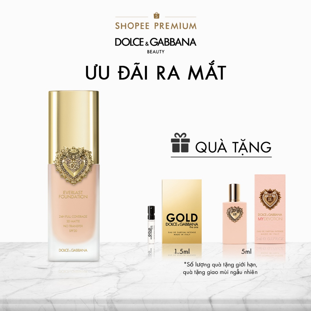 Kem Nền Trang Điểm Dolce&Gabbana Everlast Foundation SPF20 PA+++ 27ml