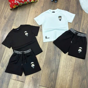 Set Thể Thao Ông Già Thắt Ca Vát Phen Đì KCloset Bộ Mùa Hè Chất Cotton Mát NA143