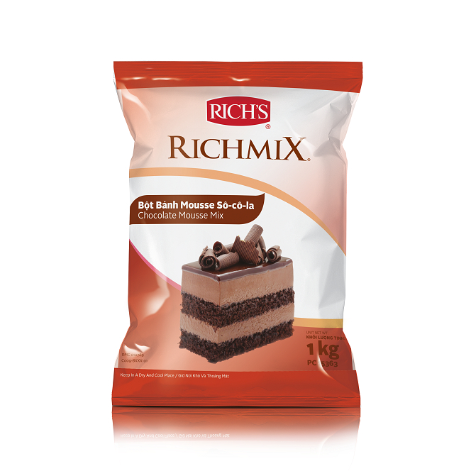 Bột bánh mousse sô-cô-la Rich's Richmix