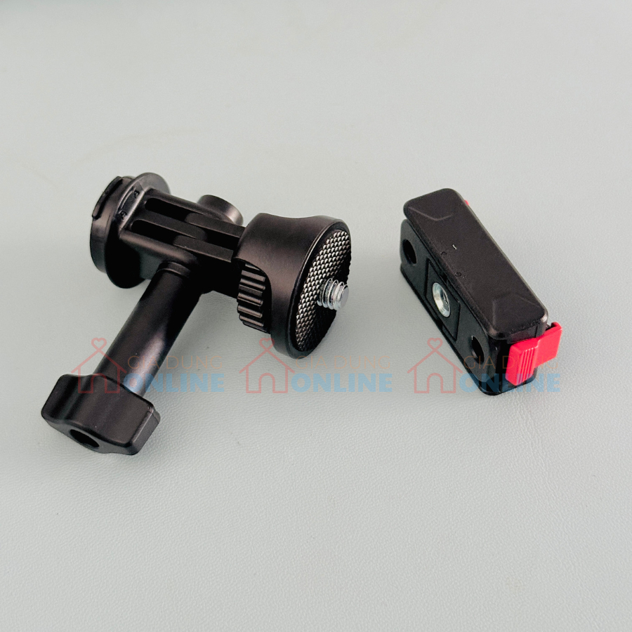 Mount gắn camera hành trình/hành động cho vòng đeo cổ có khớp chuyển đổi với mount nam châm