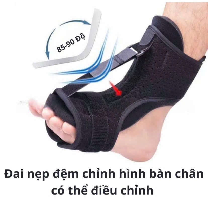 Nẹp Cố Định Bàn Chân Ban Đêm – Nẹp Chỉnh Bàn Chân, Giảm Đau Gót Chân