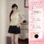 Quần jean ngố w.e GUMIN thiết kế quần dáng ngắn basic cá tính, Quần đùi bò nữ sang chảnh cao cấp