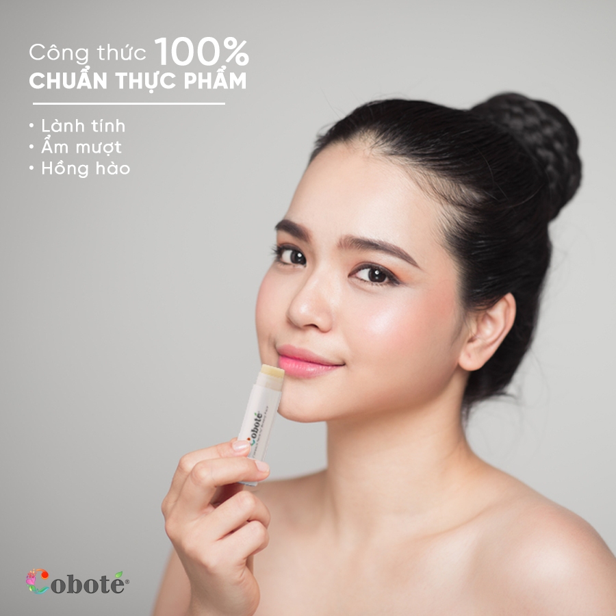 Son dưỡng môi không màu natural lip balm giúp môi mềm mịn và căng mọng 5g