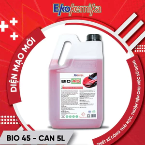 NƯỚC RỬA Ô TÔ - XE MÁY KHÔNG CHẠM VÀ RỬA KHOANG ĐỘNG CƠ EKOKEMIKA ITALY BIO 45-5L