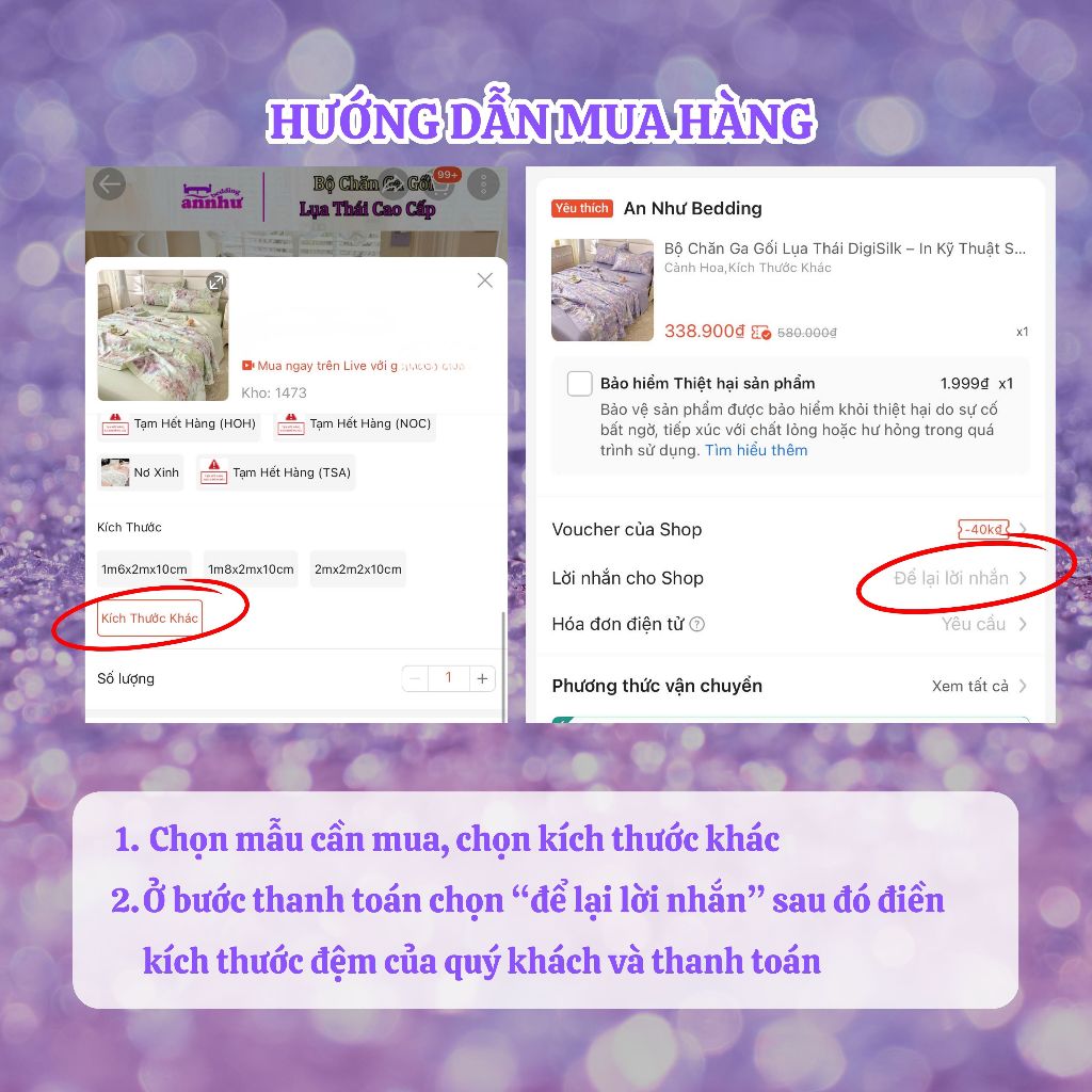 Bộ Chăn Ga Gối Lụa Thái DigiSilk – In Kỹ Thuật Số Cao Cấp Độc Quyền An Như Bedding