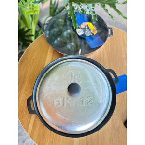 KHUÔN BÁNH KHỌT 12 LỖ - CHẤT LIỆU GANG - CÓ NẮP