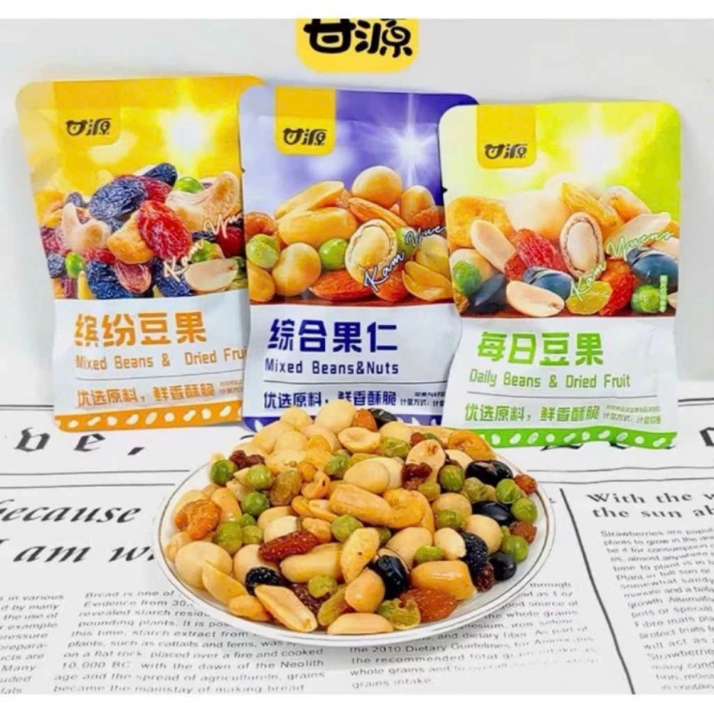 Hạt Mix Dinh Dưỡng, Các Loại Hạt Mix Hoa Quả Sấy Khô Ăn Vặt Thơm Ngon Dinh Dưỡng, Hạt Mix Giòn Ngon - Đồ Ăn Vặt