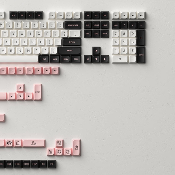 Bộ Keycap AKKO Panda, Olivia, UNC Blue, WOB, Cream (MDA Profile ...