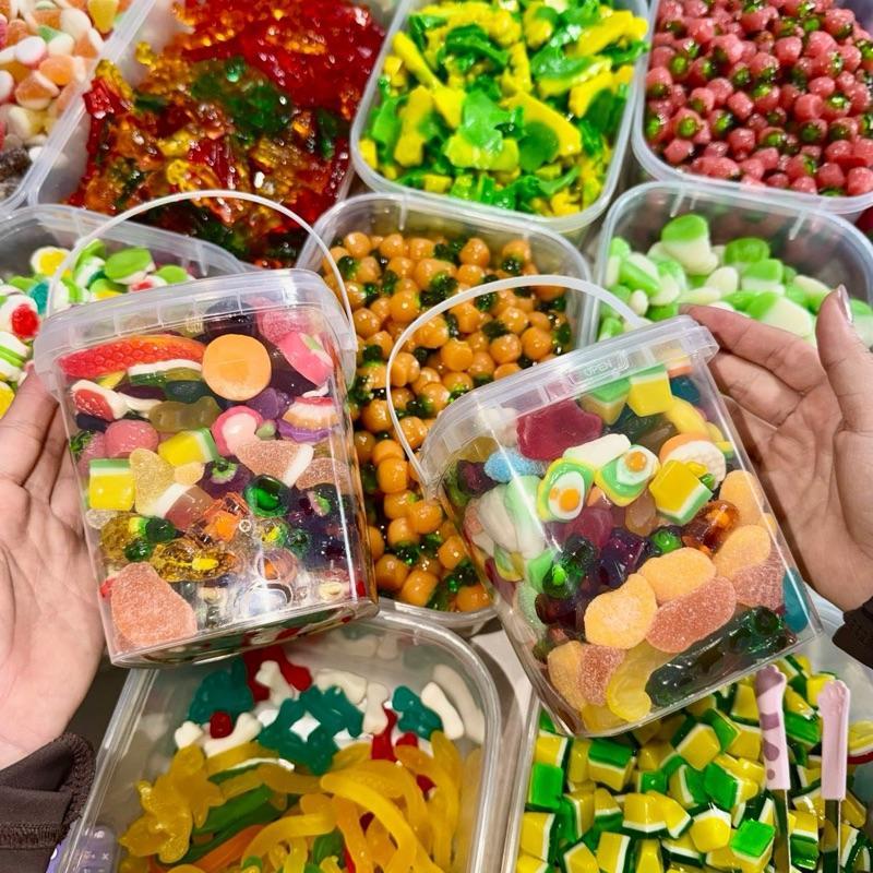 Kẹo Dẻo Chíp Chíp Trái Cây Chua Ngọt Nhiều Màu Ăn Vặt Dai Ngon