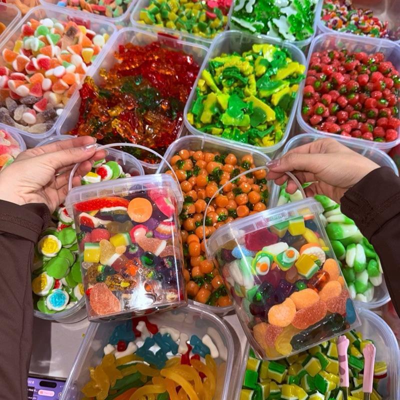 Kẹo Dẻo Chíp Chíp Trái Cây Chua Ngọt Nhiều Màu Ăn Vặt Dai Ngon